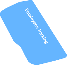 Employee parking area